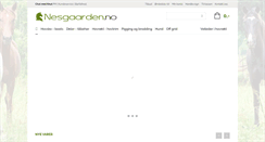 Desktop Screenshot of nesgaarden.no